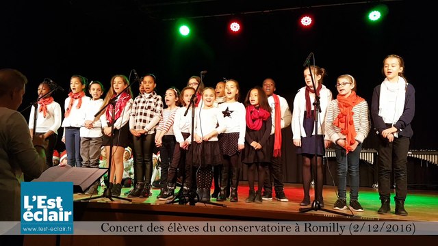 Les élèves du conservatoire en concert à Romilly