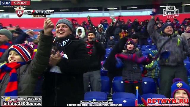 ЦСКА - УРАЛ 4_0 Гол Федор Чалов - CSKA Moscow vs URAL 4-0 Goal Theodore Chalov 03-12-2016 (HD)
