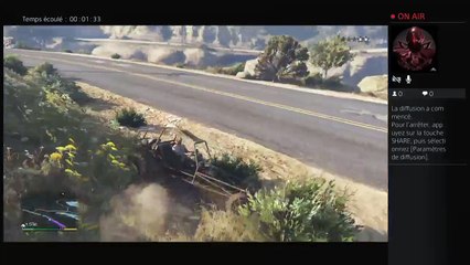 Gta5 Ps4 [FR] mode histoire on fout la merde