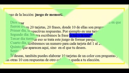 JUEGO PARA NIÑOS CRISTIANOS aplicado en lecciones de la biblia, juego de memoria
