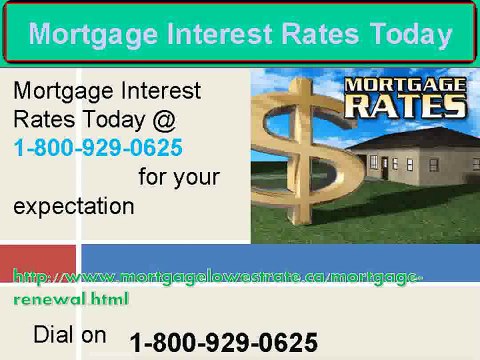 Quick Call Mortgage Interest Rates Today 1-800-929-0625