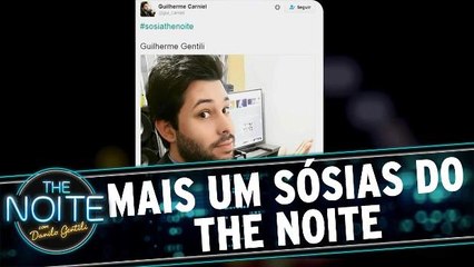 Mais um Sósia do The Noite