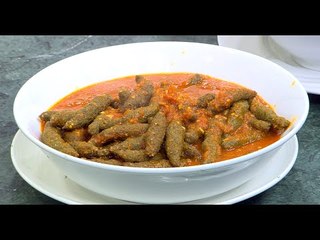 كفتة أرز بصلصة الطماطم | الشيف شربيني