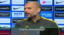 Guardiola corrects journalist