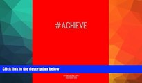 Best Price Notebook for Cornell Notes, 120 Numbered Pages, #ACHIEVE, Red Cover: For Taking Cornell