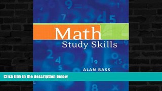 Best Price Math Study Skills Alan Bass For Kindle