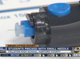 Teen pricks at least 17 other students with diabetic needle