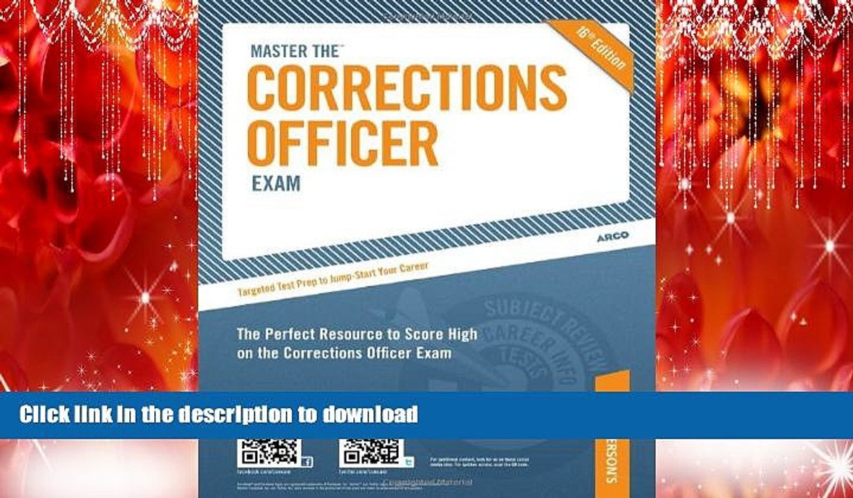 READ THE NEW BOOK Master the Corrections Officer Exam (Peterson s Master the Correction Officer)