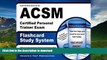 FAVORIT BOOK Flashcard Study System for the ACSM Certified Personal Trainer Exam: ACSM Test