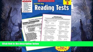 Best Price Scholastic Success With Reading Tests,  Grade 3 (Scholastic Success with Workbooks: