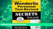 READ THE NEW BOOK Secrets of the Wonderlic Personnel Test-Revised Study Guide: WPT-R Exam Review