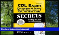 FAVORIT BOOK CDL Exam Secrets - Passengers   School Bus Endorsements   CDL Practice Tests Study