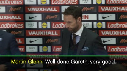 Chief Executive praises Southgate