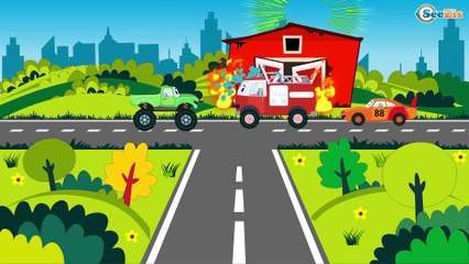 ПОЖАРНАЯ МАШИНА Мультфильмы ПРО МАШИНКИ Мультики для детей Все серии подряд сборник