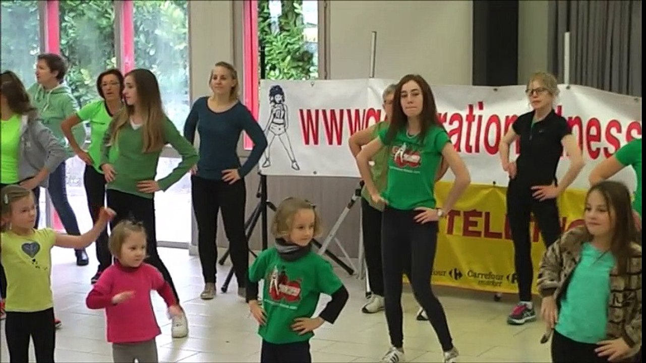 Flashmob Téléthon Cherrueix Samedi 03 Décembre 2016 avec Génération-Fitness