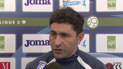 Avant St-Colomban Locminé - HAC en Coupe de France, interview d'Oswald Tanchot