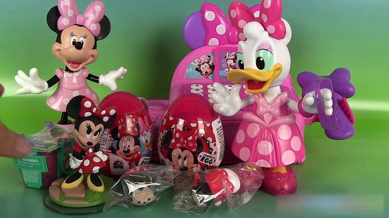 Minnie Mouse Caisse Enregistreuse Cash Register Oeufs Surprise Tsum Tsum Shopkins