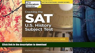 FAVORIT BOOK Cracking the SAT U.S. History Subject Test (College Test Preparation) PREMIUM BOOK