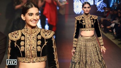 Sonam Kapoor SIZZLES on Blenders Pride Fashion Tour runway
