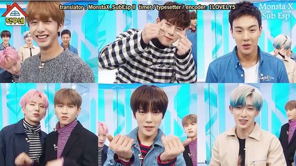 [Sub Esp] 161119 5to invitado de Dukgune, Monsta X! Muy pronto!