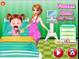 Anna und Elsa deutsch - Gefroren Anna Baby Arzt - mädchen spiele