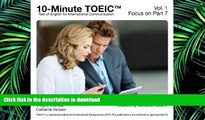 PDF ONLINE Focus on TOEIC Part 7: Double Passages (10-Minute TOEIC) READ NOW PDF ONLINE
