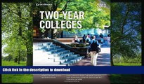 Audiobook Two-Year Colleges 2013 (Peterson s Two-Year Colleges) Peterson s Full Book