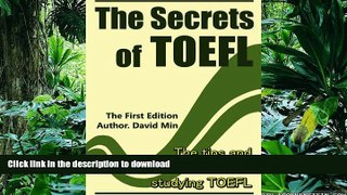 FAVORIT BOOK The Secrets of TOEFL READ EBOOK