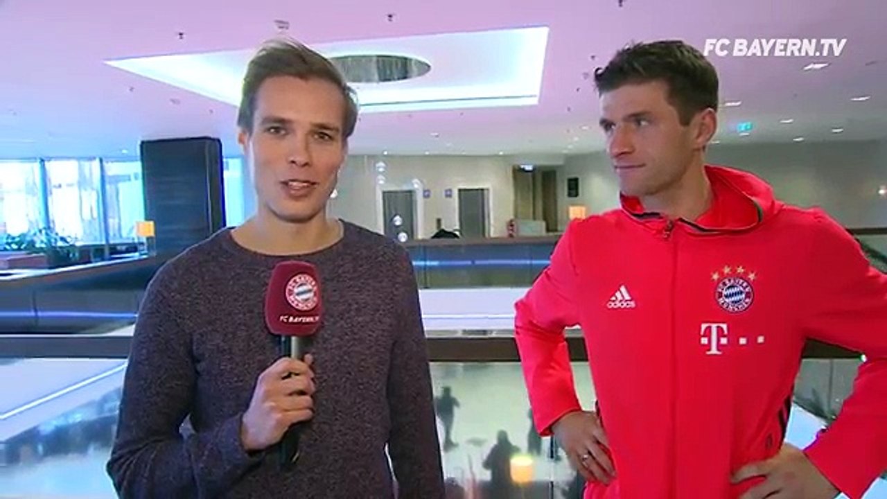 Bayern's day after Mainz win - Muller interview