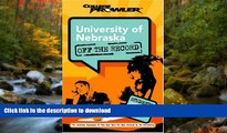 Hardcover University of Nebraska: Off the Record (College Prowler) (College Prowler: University of