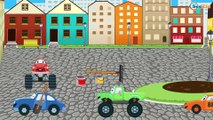 Ekskavatör - İş makineleri çizgi film - Türkçe İzle - Animasyon video - Akıllı arabalar