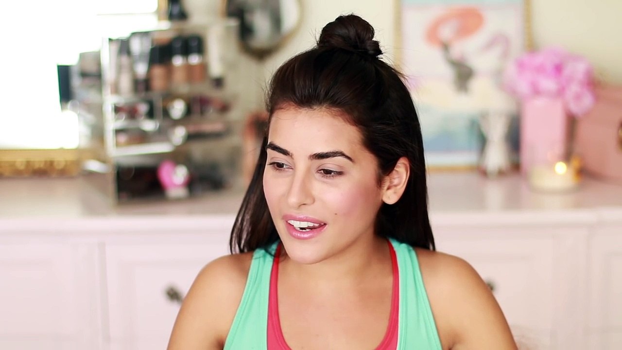 5 minute Gym Makeup Routine (NO FOUNDATION)