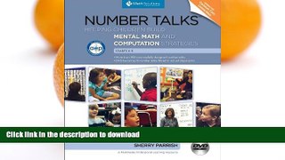 READ THE NEW BOOK Number Talks Common Core Edition, Grades K-5: Helping Children Build Mental Math