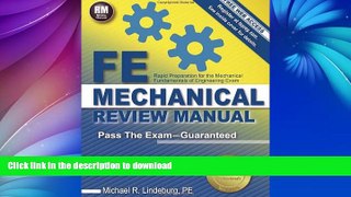 READ THE NEW BOOK FE Mechanical Review Manual READ EBOOK