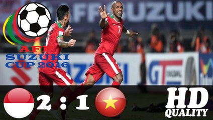Indonesia VS Vietnam 2-1 Highlights AFF Suzuki Cup 03/12/20116