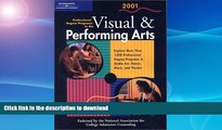 Pre Order Peterson s Professional Degree Programs in the Visual   Performing Arts, 2 001 (Peterson