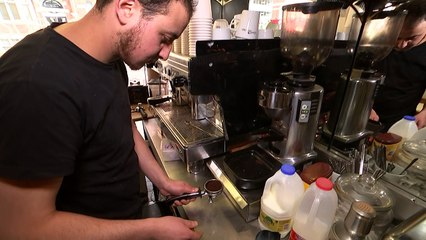 Waste coffee grounds used to heat homes