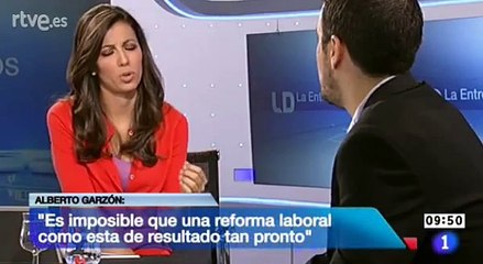 Entrevista a Alberto Garzón en los Desayunos de TVE (La 1 04.06.2012)