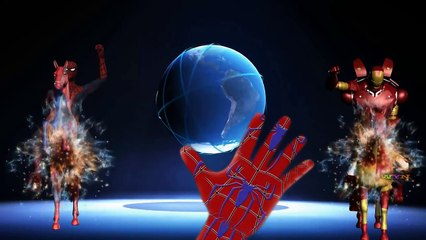 Marvel Heroes Finger Family | Finger Family Rhymes Collection | 3D Rhymes For Kids