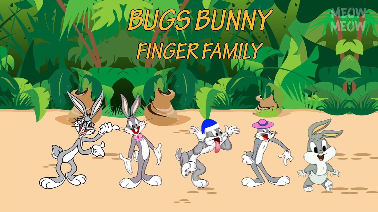 Bugs Bunny Finger Family Nursery Rhymes | Bugs Bunny Looney Tunes Finger Family Songs For Kids