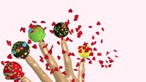 Popsicle Cake Pops Finger Family Song For Kids - Colorful Cakepops