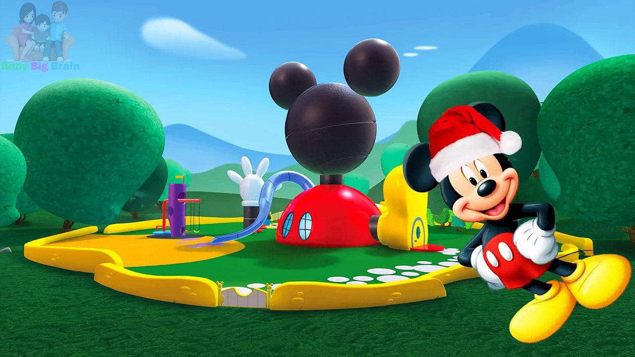 Christmas Mickey Mouse Clubhouse Finger Family Nursery Rhyme Christmas Carol Song