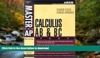 Pre Order Master AP Calculus AB, 3rd ed (Arco Master the AP Calculus AB   BC Test) W. Michael