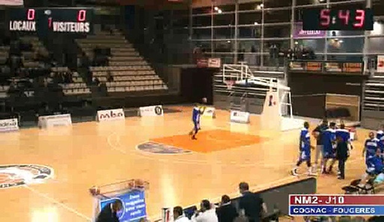 Live Basket NM2 - Cognac vs Pays de Fougéres