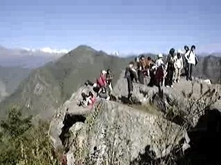 En haut du Wayna Picchu, Machu Picchu
