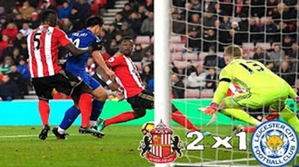 All Goals & highlights - Sunderland 2-1 Leicester City 03.12.2016