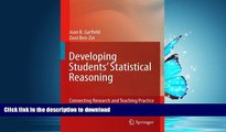 READ THE NEW BOOK Developing Students  Statistical Reasoning: Connecting Research and Teaching