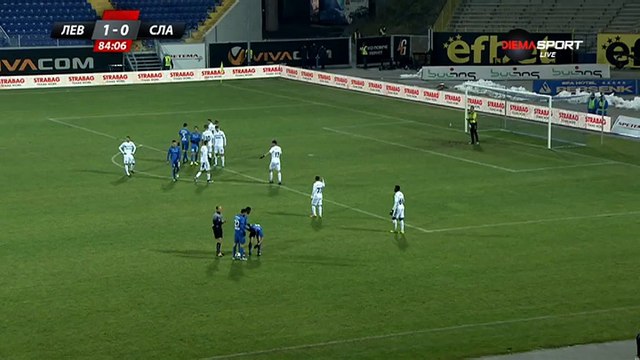 1-0 Mehdi Bourabia Goal Bulgaria A Grupa - 03.12.2016 Levski Sofia 1-0 Slavia Sofia