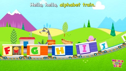 Alphabet Train Food Train - Mother Goose Club Rhymes for Kids