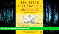 FAVORIT BOOK Ten Steps to Complex Learning: A Systematic Approach to Four-Component Instructional